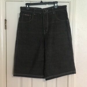 EUC Ruff n Tuff Means Black Denim Shorts